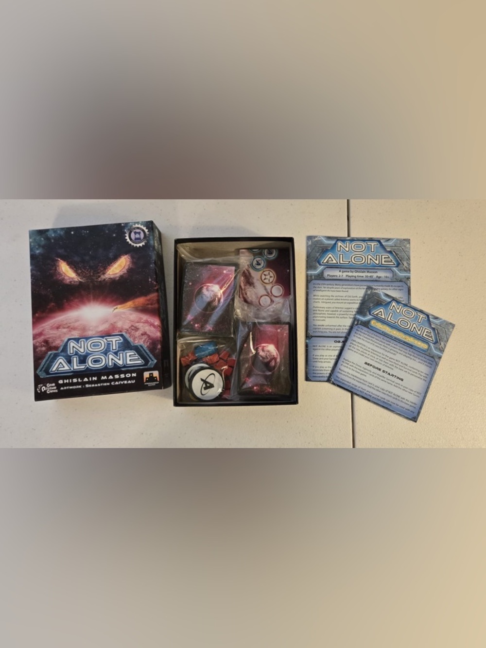 Not Alone card game